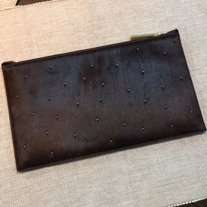 Theory Cowhide Clutch